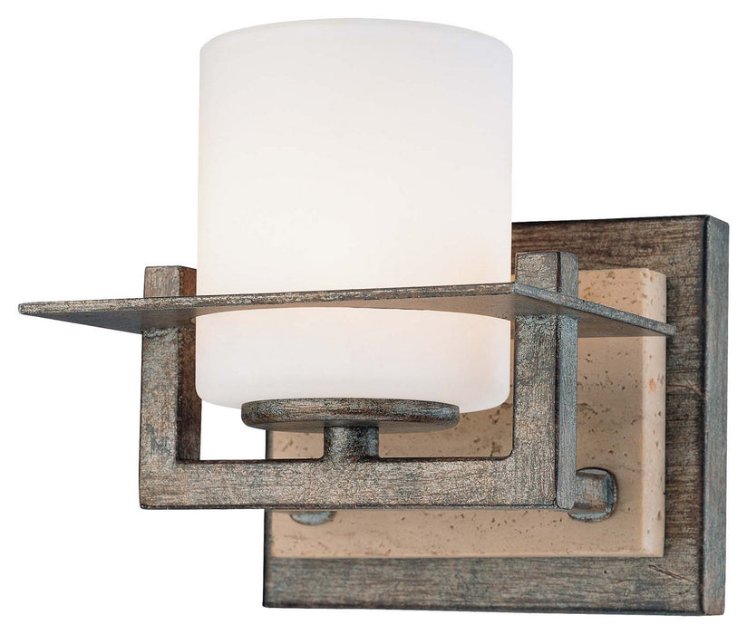 Minka-Lavery 6461-273 One Light Bath, Aged Patina Iron