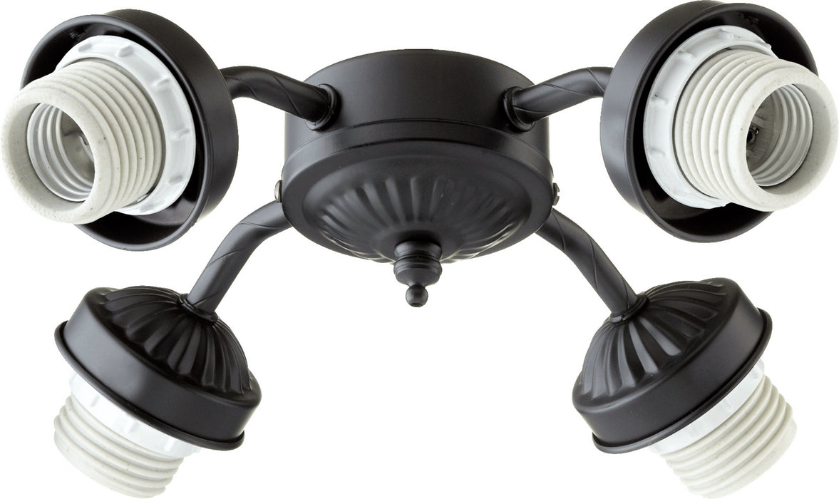 Quorum 2444-8059 LED Fan Light Kit, Matte Black