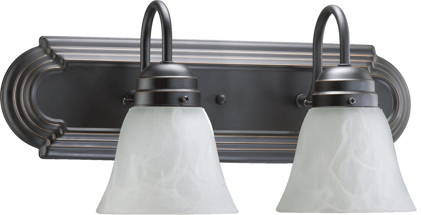 Quorum 5094-2-195 Two Light Vanity, Old World