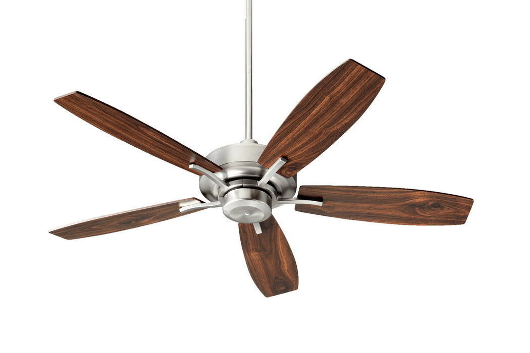 Quorum 64525-65 52" Ceiling Fan, Satin Nickel