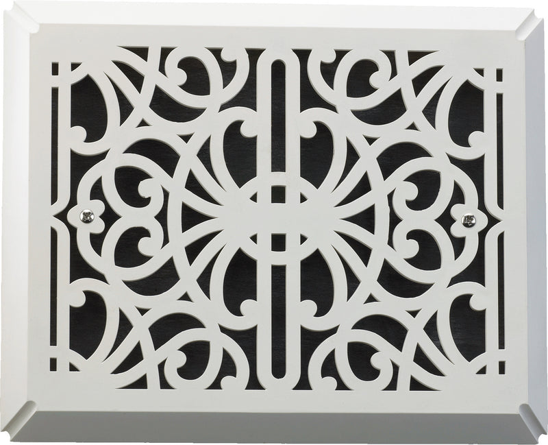 Quorum 7-113-08 Door Chime Cover, Studio White