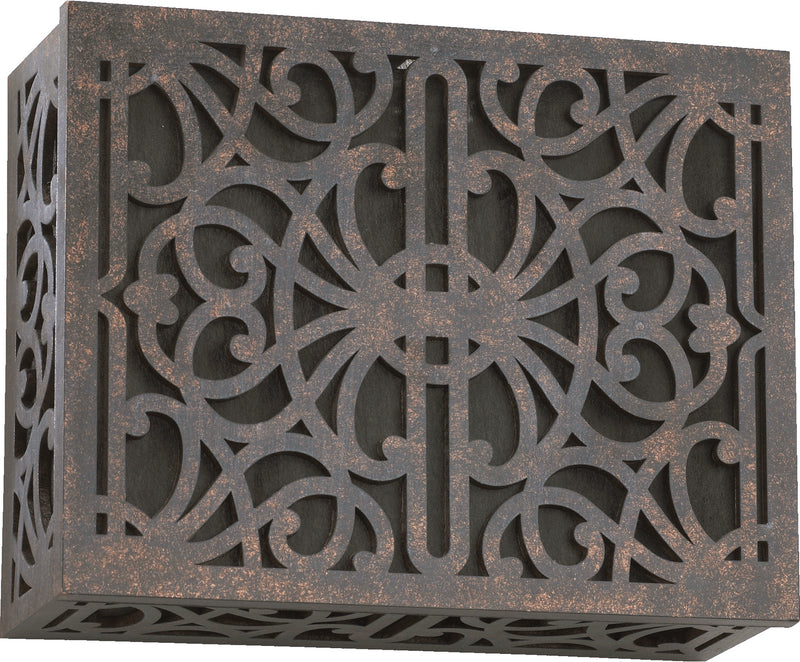 Quorum 7-115-044 Door Chime Cover, Toasted Sienna