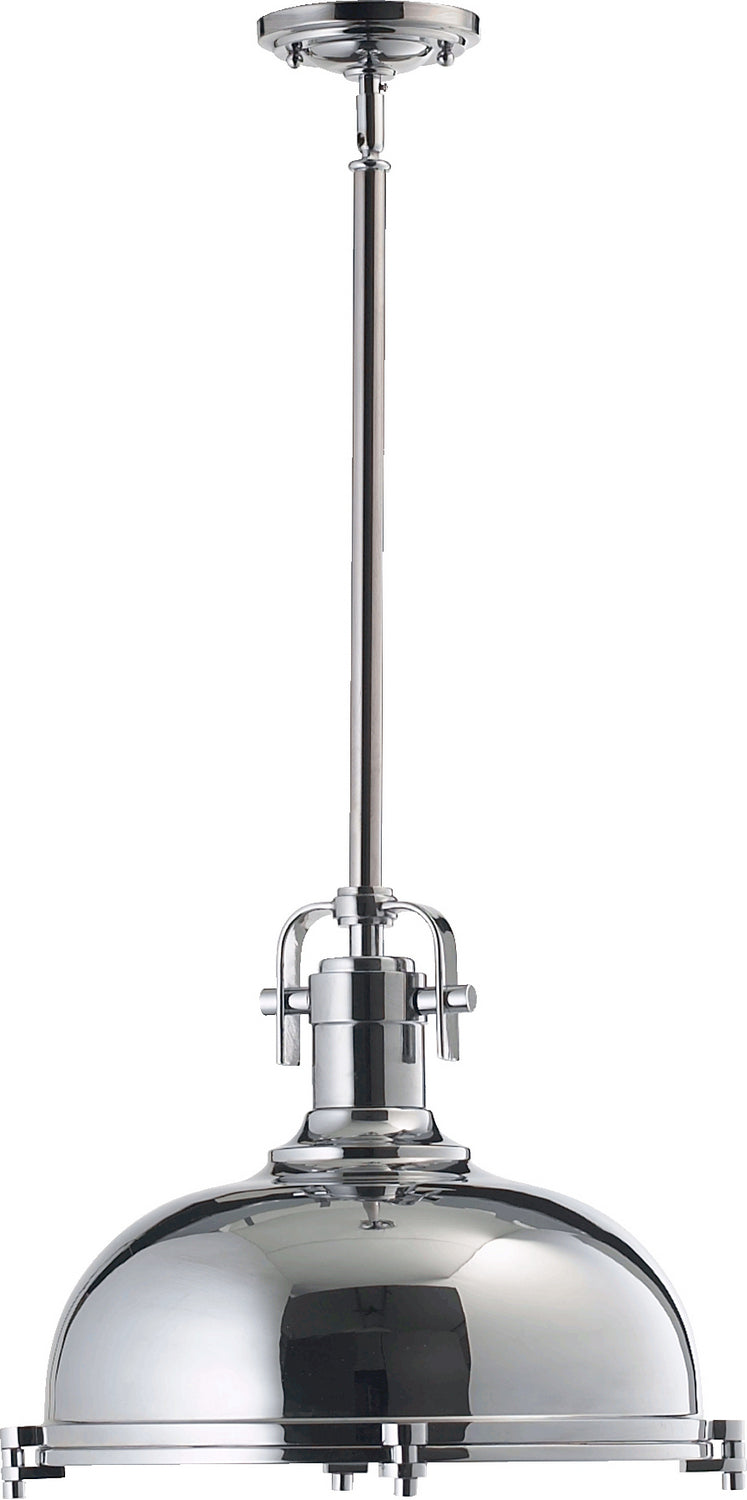 Quorum 804-17-14 One Light Pendant, Chrome