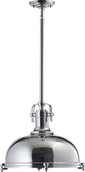 Quorum 804-17-14 One Light Pendant, Chrome