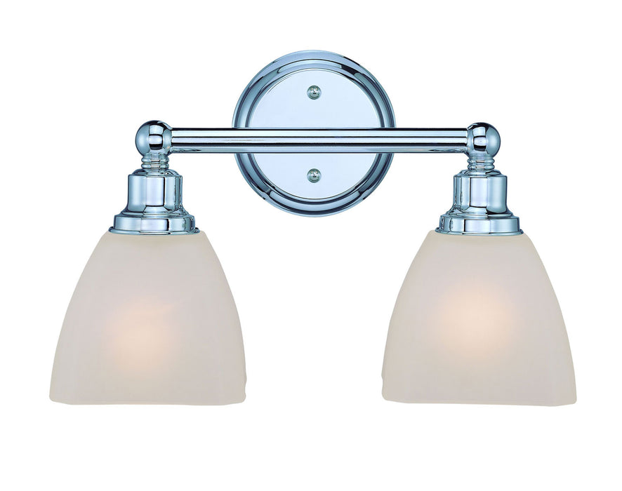 Craftmade 26602-CH Two Light Vanity, Chrome