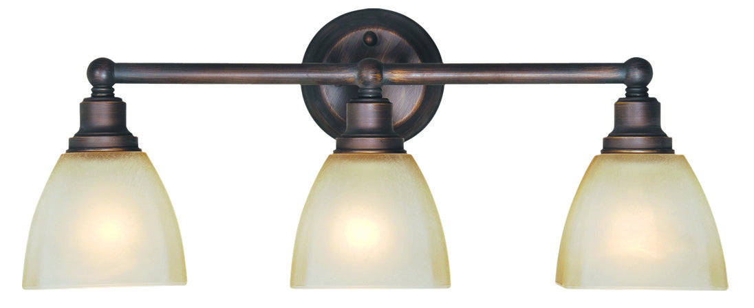 Craftmade 26603-BZ Three Light Vanity, Bronze