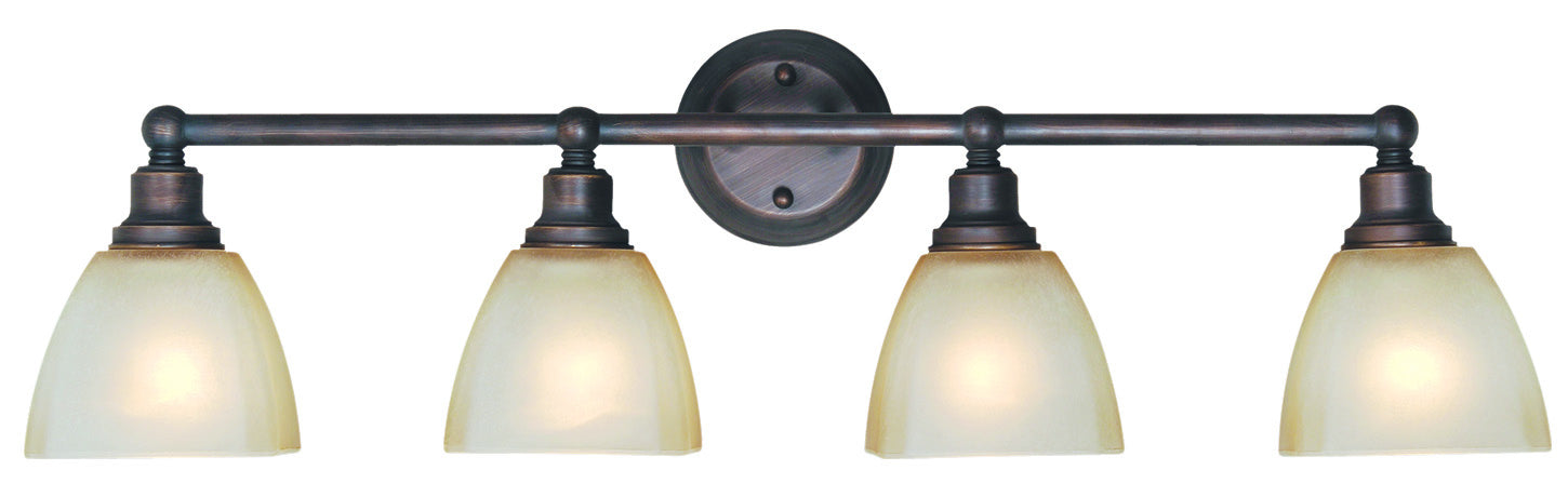 Craftmade 26604-BZ Four Light Vanity, Bronze