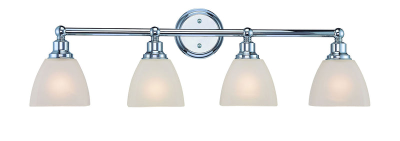 Craftmade 26604-CH Four Light Vanity, Chrome