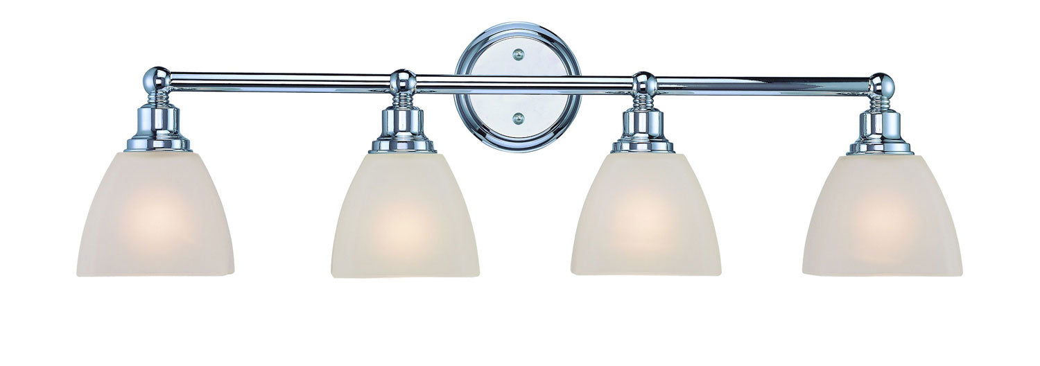 Craftmade 26604-CH Four Light Vanity, Chrome