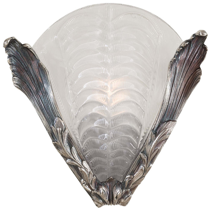 Metropolitan N950496-54B One Light Wall Sconce, Platinum
