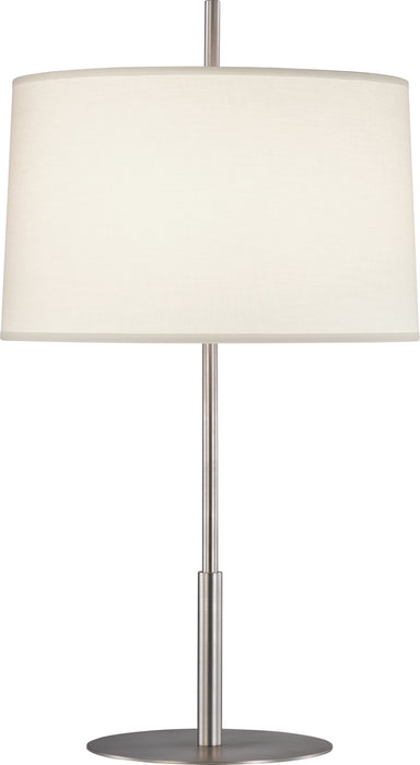 Robert Abbey S2180 One Light Table Lamp, Stainless Steel