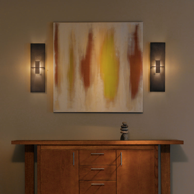 Hubbardton Forge 217520-SKT-07-BB0273 One Light Wall Sconce, Dark Smoke