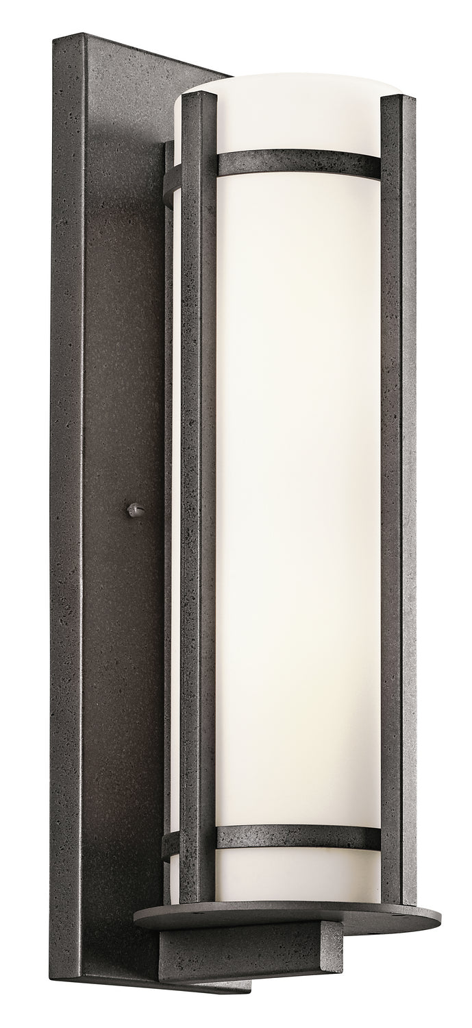 Kichler 49120AVI Two Light Outdoor Wall Mount, Anvil Iron