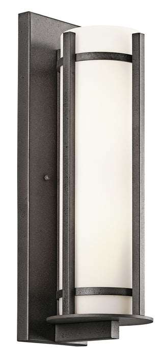 Kichler 49120AVI Two Light Outdoor Wall Mount, Anvil Iron