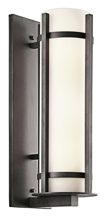 Kichler 49121AVI Two Light Outdoor Wall Mount, Anvil Iron