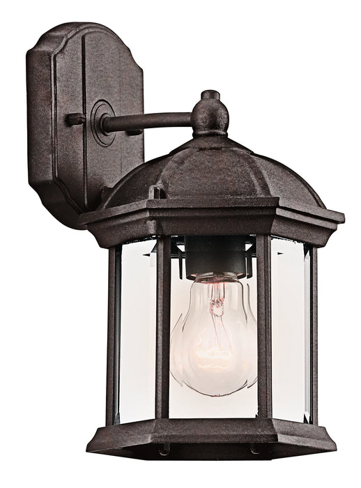 Kichler 49183TZ One Light Outdoor Wall Mount, Tannery Bronze