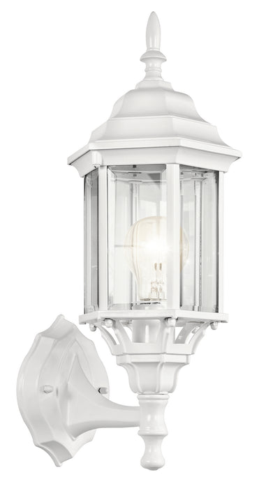 Kichler 49255WH One Light Outdoor Wall Mount, White