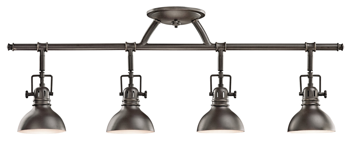 Kichler 7704OZ Four Light Rail Light, Olde Bronze