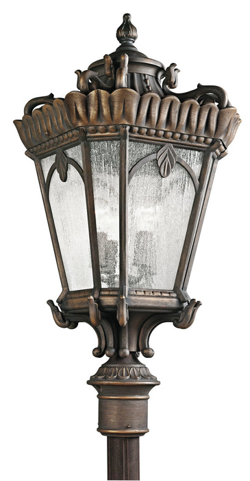 Kichler 9565LD Four Light Outdoor Post Mount, Londonderry