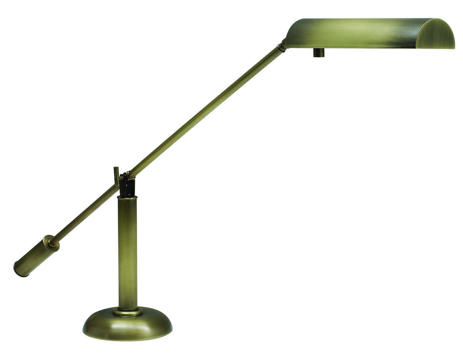 House of Troy PH10-195-AB One Light Piano/Desk Lamp, Antique Brass