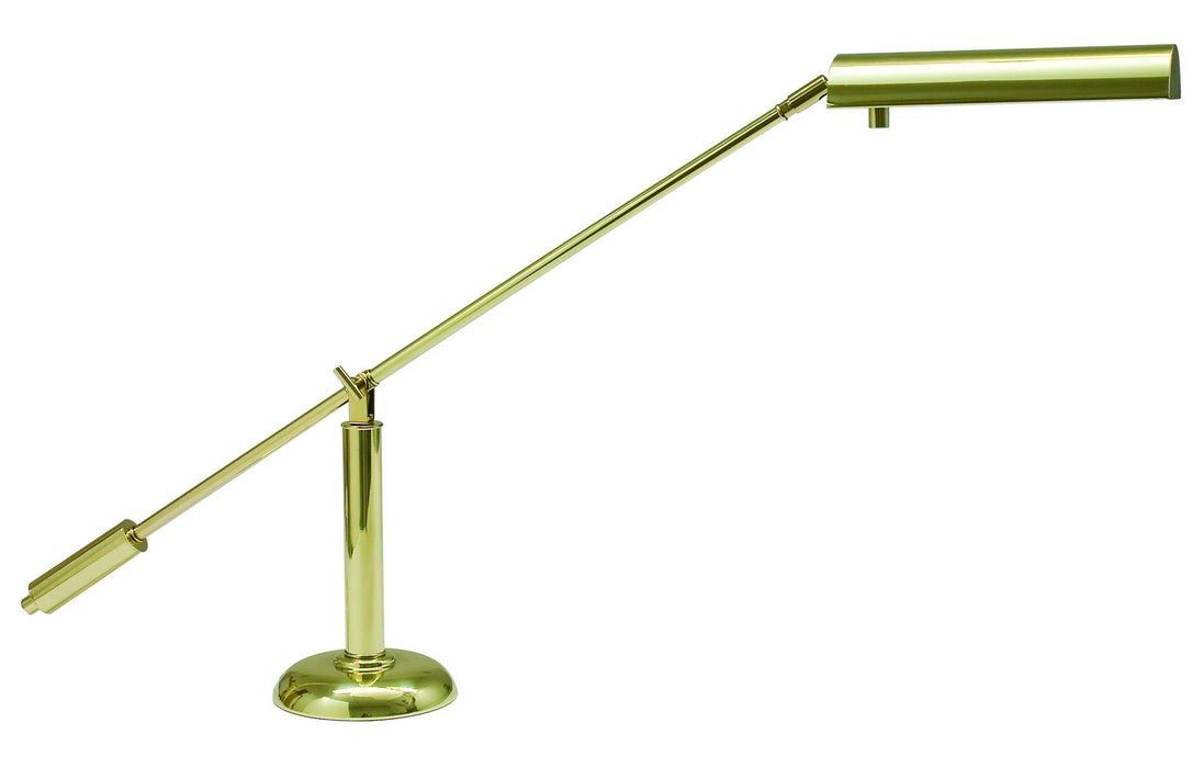 House of Troy PH10-195-PB One Light Piano/Desk Lamp, Polished Brass