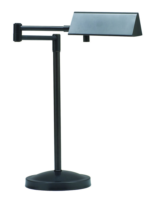 House of Troy PIN450-OB One Light Table Lamp, Oil Rubbed Bronze