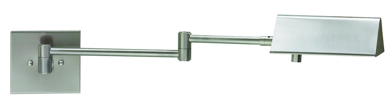 House of Troy PIN475-SN One Light Wall Sconce, Satin Nickel