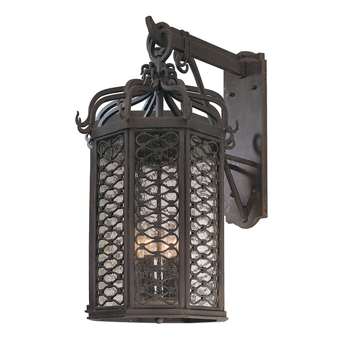 Troy Lighting B2374-TRN Four Light Wall Lantern, Textured Iron