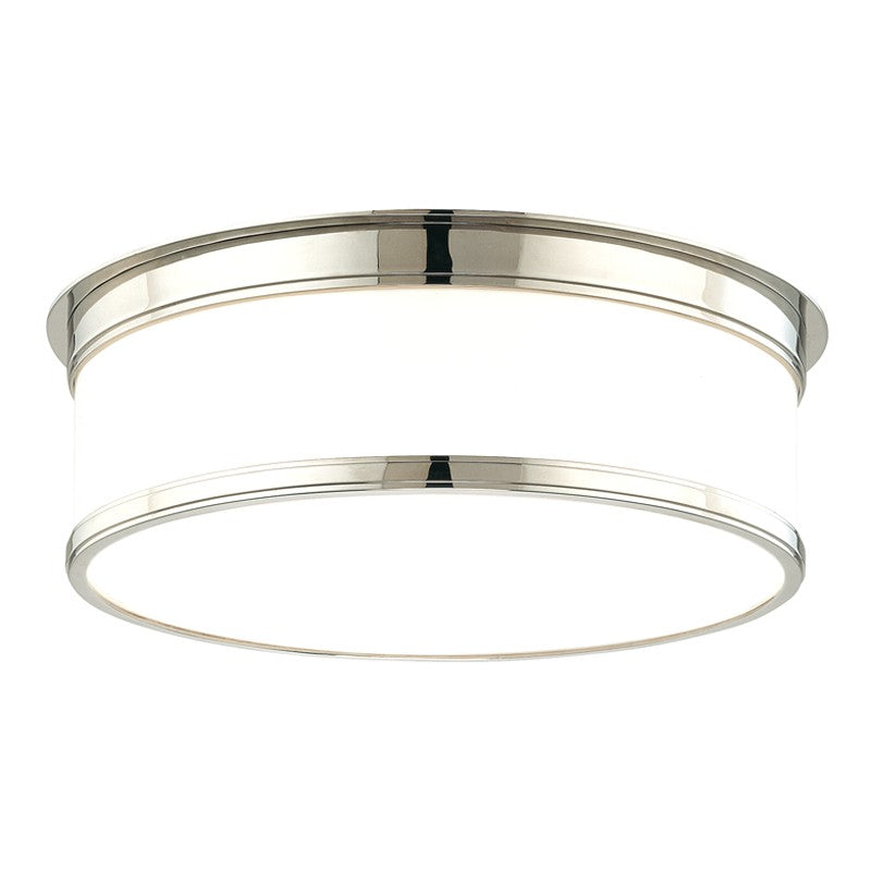 Hudson Valley 715-PN Three Light Flush Mount, Polished Nickel