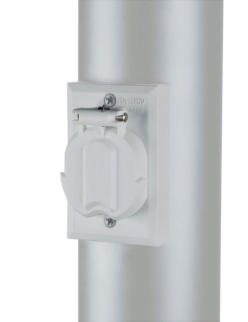 Acclaim Lighting 338WH Electric Outlet, Gloss White