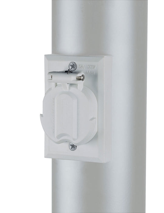 Acclaim Lighting 338WH Electric Outlet, Gloss White