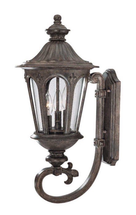 Acclaim Lighting 61561BC Three Light Outdoor Wall Mount, Black Coral