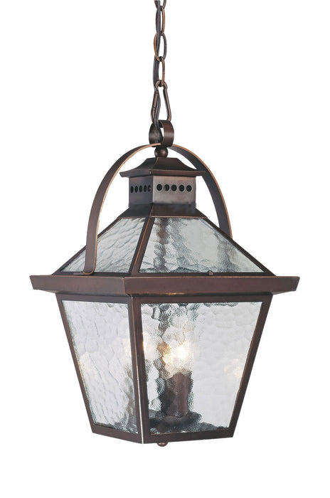 Acclaim Lighting 7676ABZ Three Light Hanging Lantern, Architectural Bronze