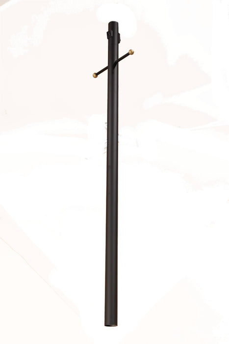 Acclaim Lighting 99BK Post With Photocell, Outlet And Cross Arm, Matte Black