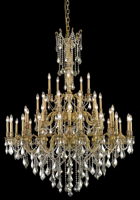Elegant Lighting 9245G54FG-GT/RC 45 Light Chandelier, French Gold