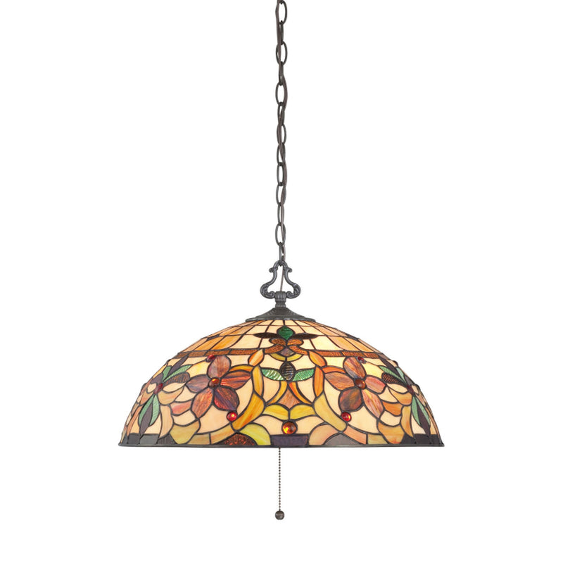 Quoizel TF878CVB Three Light Pendant, Vintage Bronze