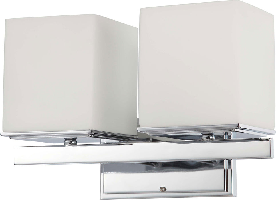 Nuvo Lighting 60-4082 Two Light Vanity, Polished Chrome