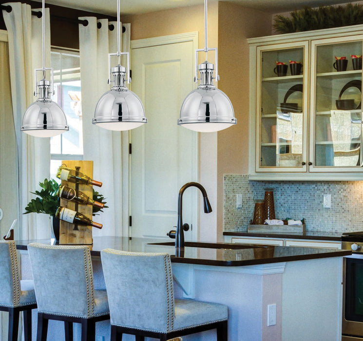 Savoy House 7-730-1-109 One Light Pendant, Polished Nickel