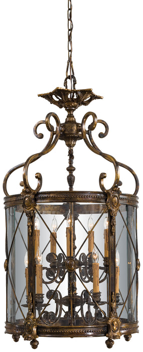 Metropolitan N9203 Ten Light Pendant, Bronze Oxide