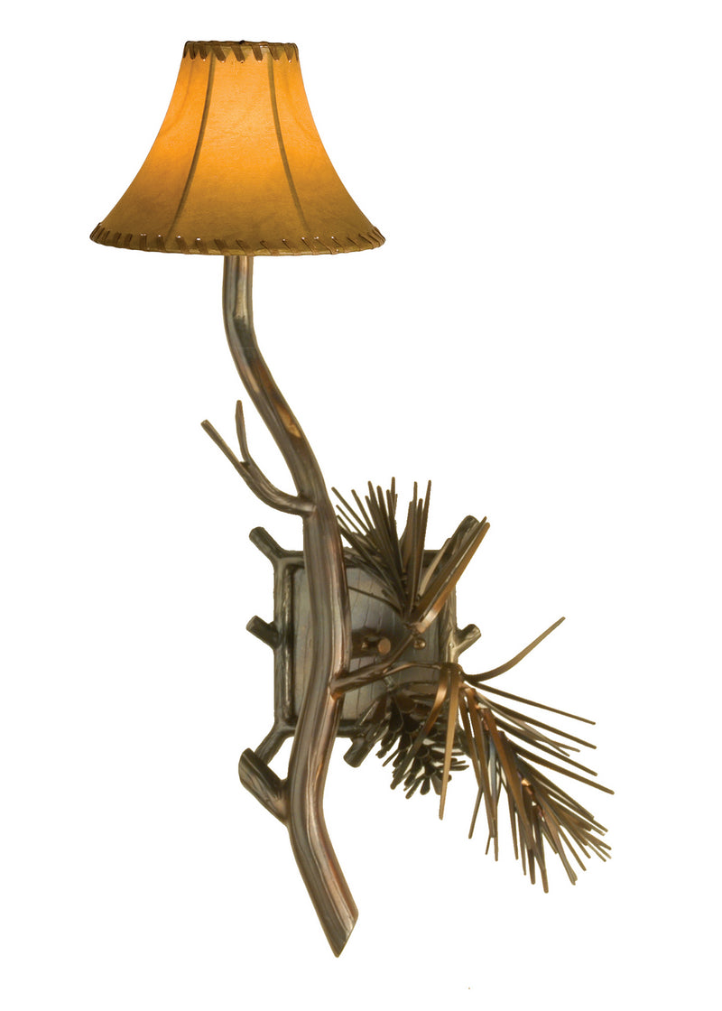 Meyda Tiffany 104457 One Light Wall Sconce, Antique Copper