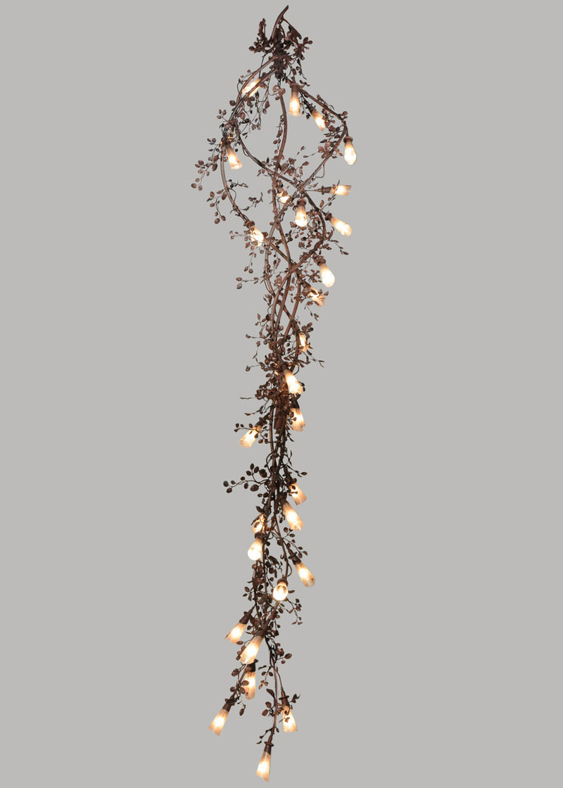 Meyda Tiffany 111637 30 Light Chandelier, Rust/Wrought Iron