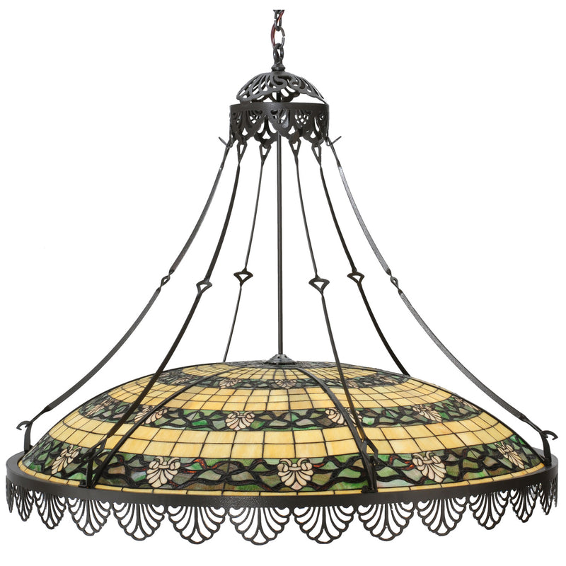 Meyda Tiffany 112090 Eight Light Pendant, Timeless Bronze