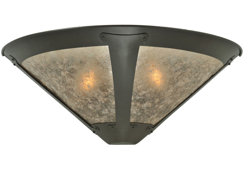 Meyda Tiffany 111882 Two Light Wall Sconce, Timeless Bronze