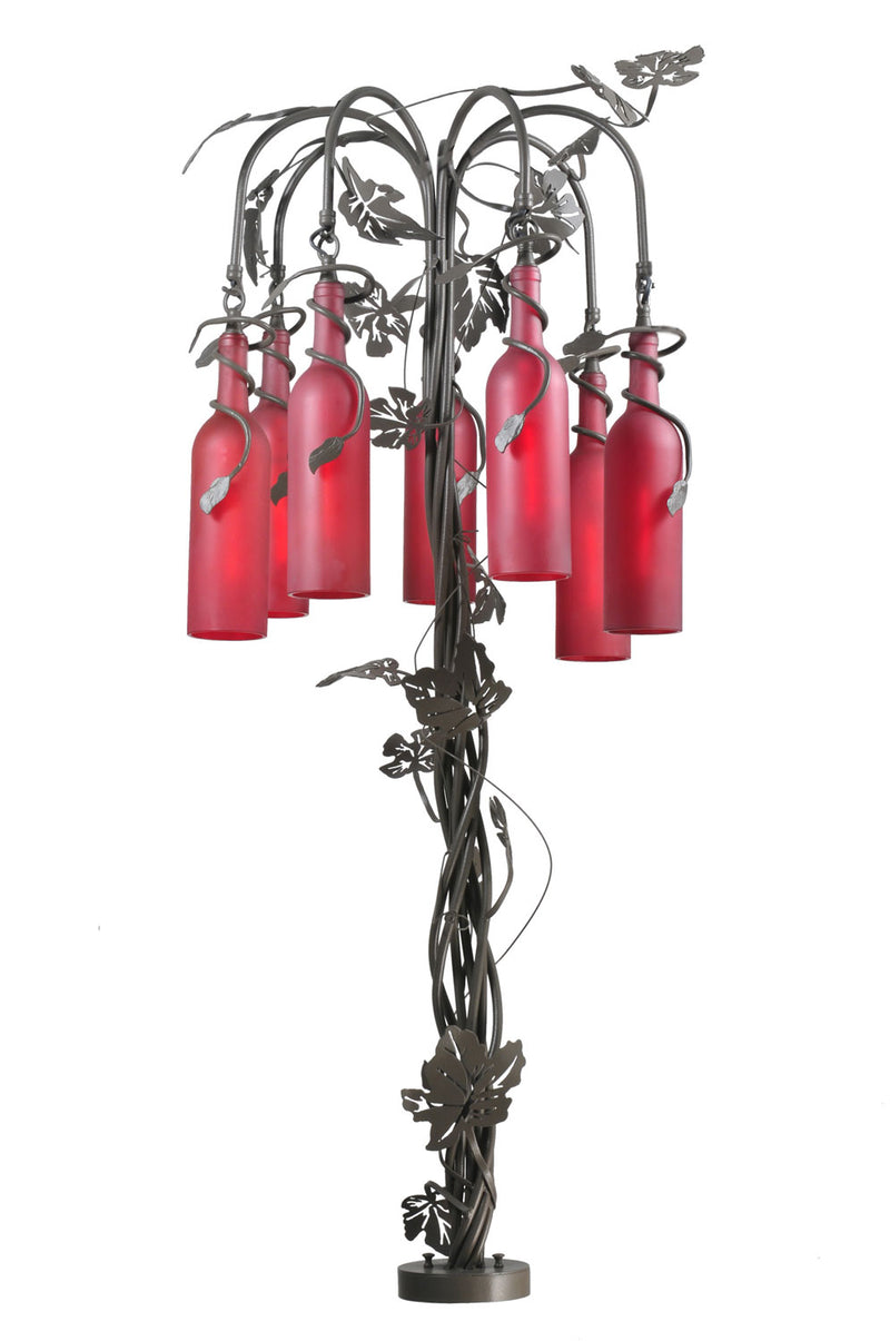 Meyda Tiffany 106260 Seven Light Table Lamp, Timeless Bronze
