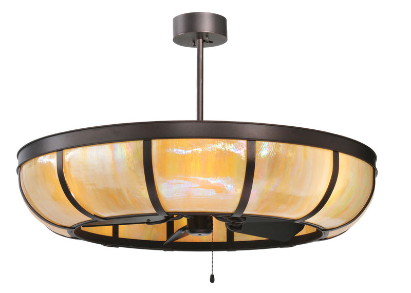 Meyda Tiffany 110002 Eight Light Chandel-Air, Mahogany Bronze