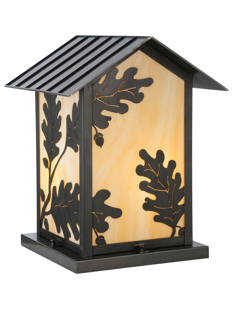 Meyda Tiffany 112353 Two Light Pier Mount, Craftsman Brown