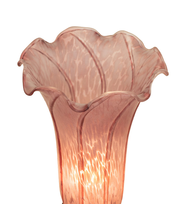 Meyda Tiffany 11336 One Light Accent Lamp, Mahogany Bronze