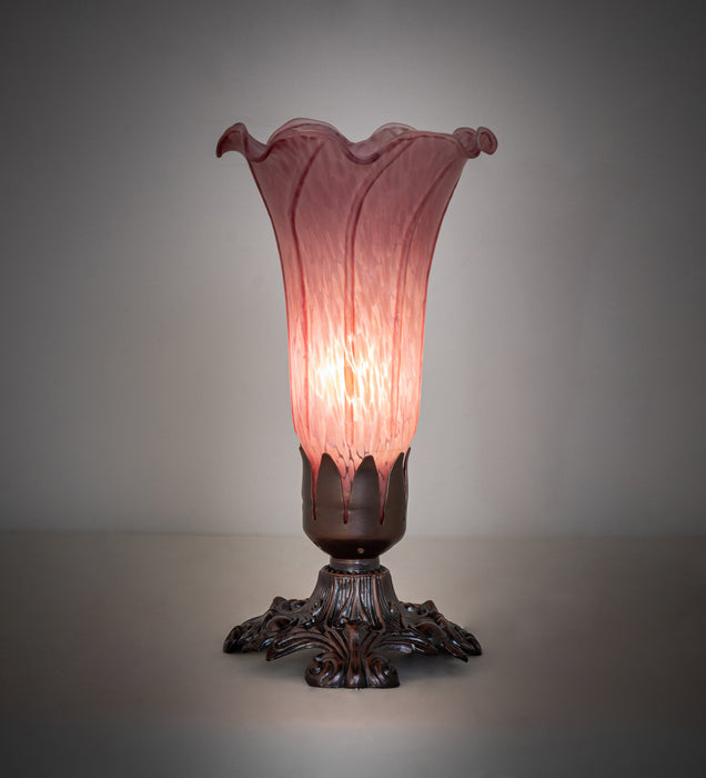 Meyda Tiffany 11336 One Light Accent Lamp, Mahogany Bronze
