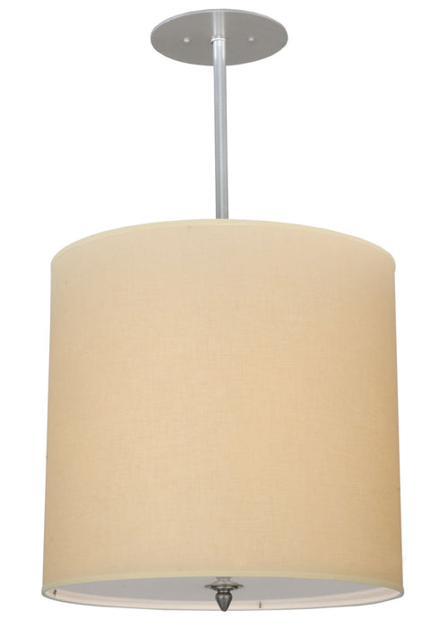 Meyda Tiffany 113849 Four Light Pendant, Nickel Powder Coat