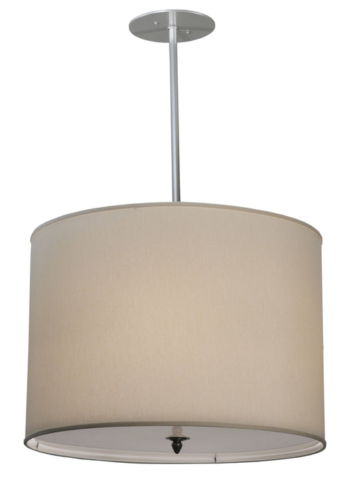 Meyda Tiffany 113850 Four Light Pendant, Brushed Nickel
